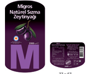 Zeytin ve Zeytinyağı Etiketi